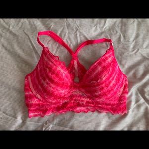 Neon Pink Tie-Dye VS Bra Bralette